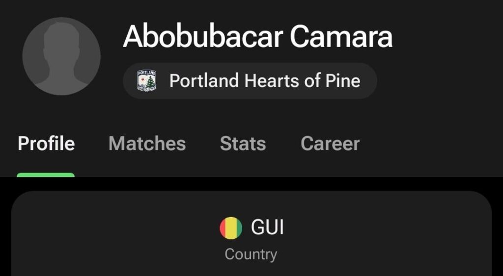 Was watching the U.S. Open Cup and thought we lost our Kamara for a minute