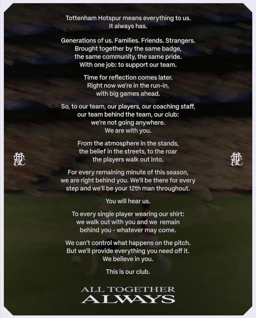 THFC Flags on Instagram