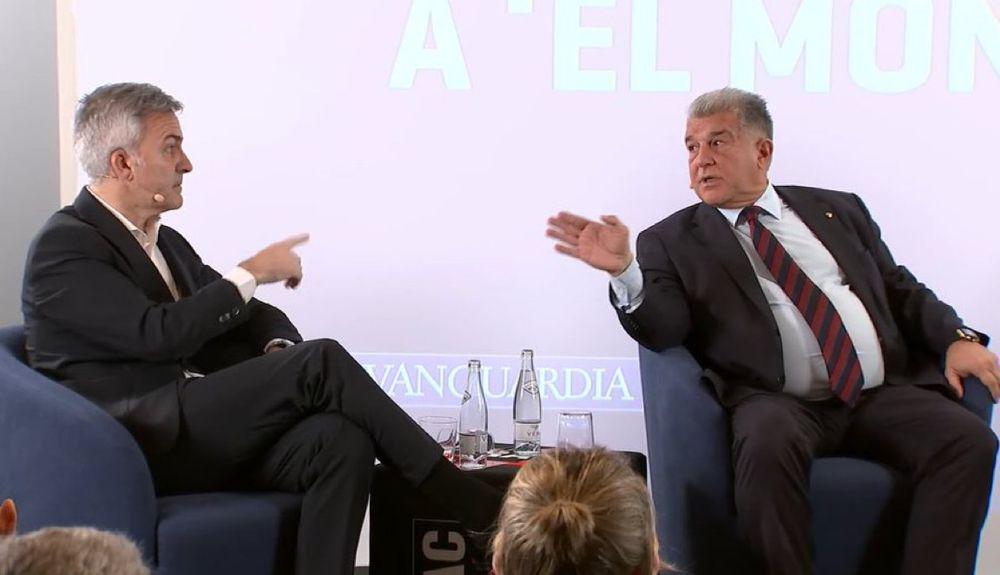 The Full Presidential Debate between Joan Laporta and Victor Font.