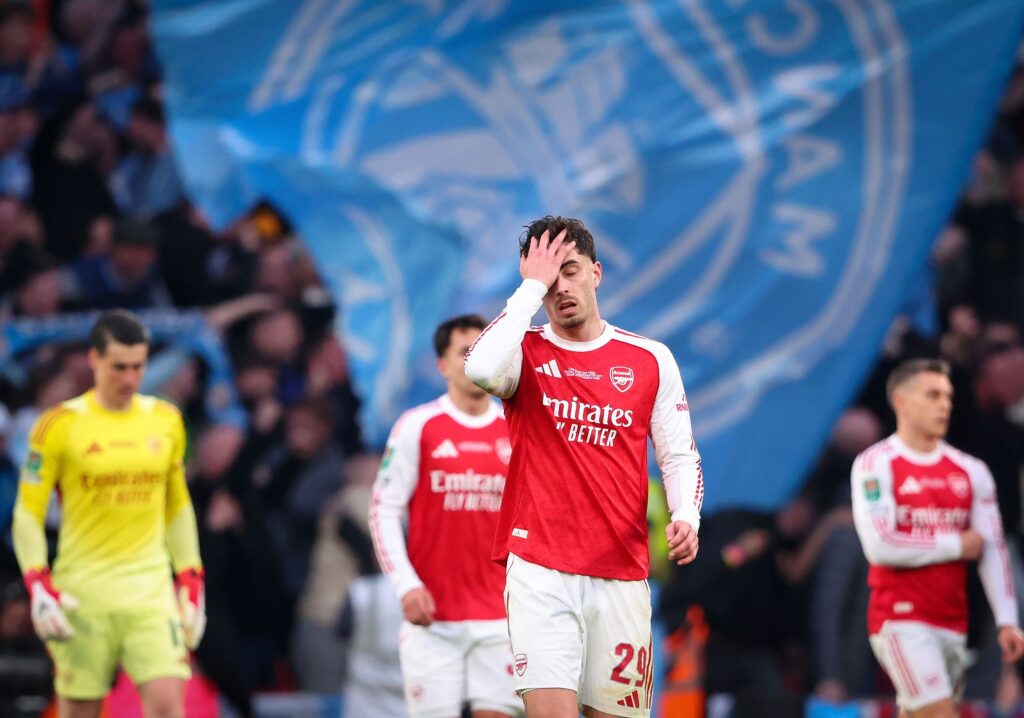 Arsenal are ‘used to choking’ claims Oasis star after Manchester City cup final win