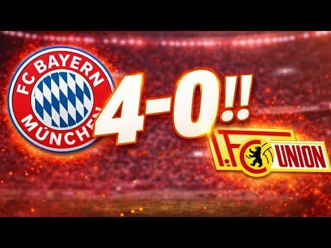 4-0 and It Could’ve Been 6 😳 Bayern vs Union Berlin Analysis