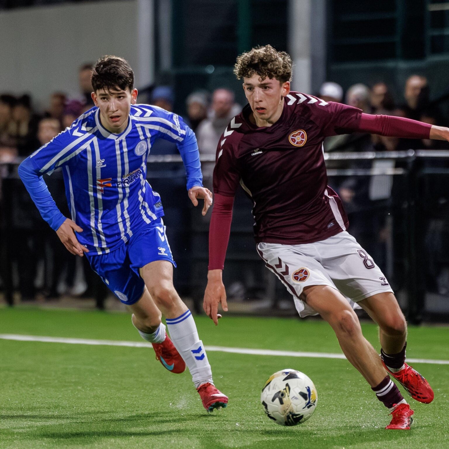 Hearts U18s booked their spot in the final of the 2026 Scottish Youth Cup after eliminating holders Kilmarnock in a confident 2-0 win at Oriam