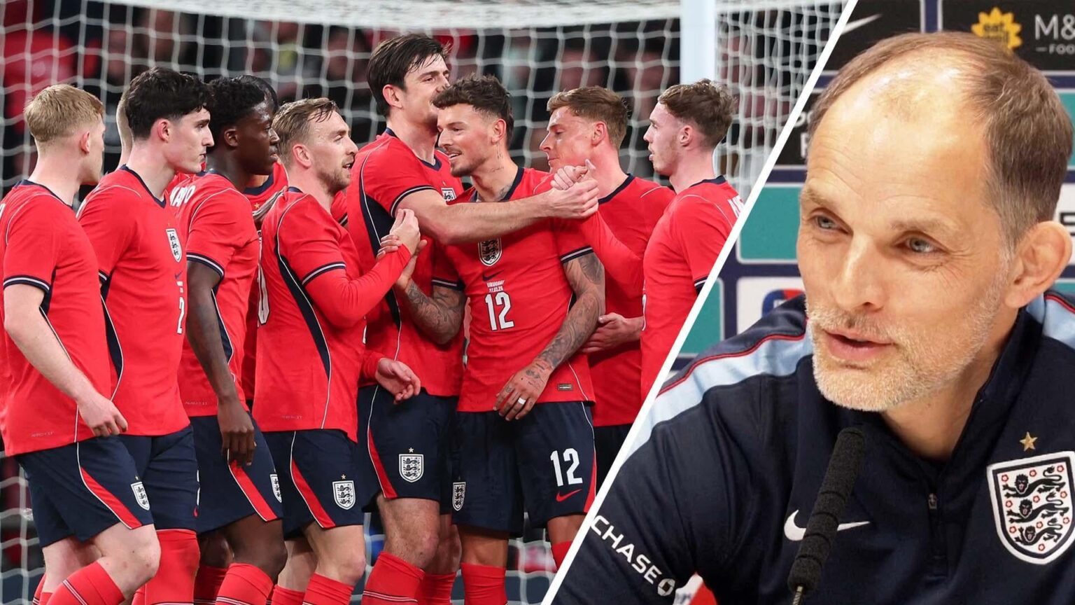 Thomas Tuchel: Bukayo Saka, Declan Rice 'desperate' to play vs. Japan, but risk too high