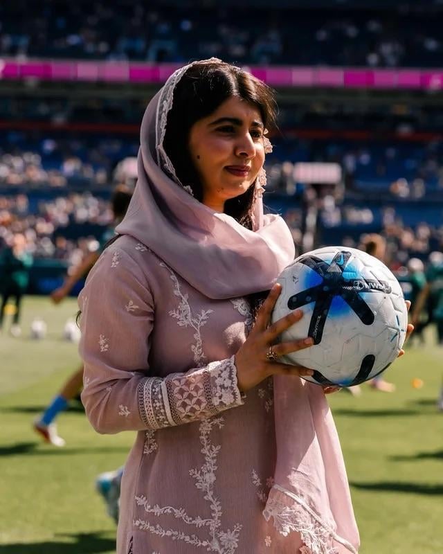 Malala attended Denver Summit FC’s inaugural home game yesterday, which amassed over 63,000 attendees