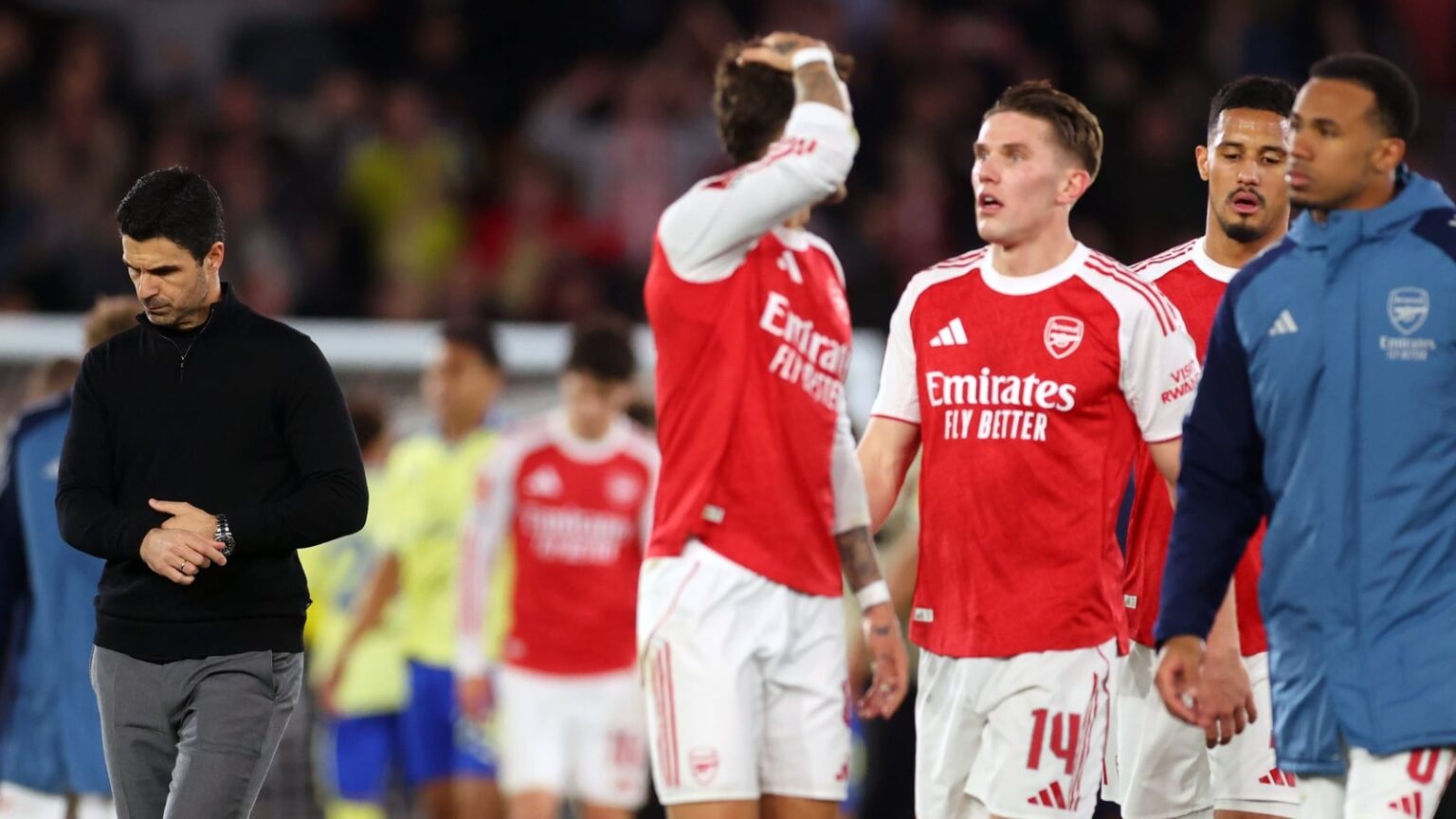 Arteta takes responsibility for Gunners' shock loss