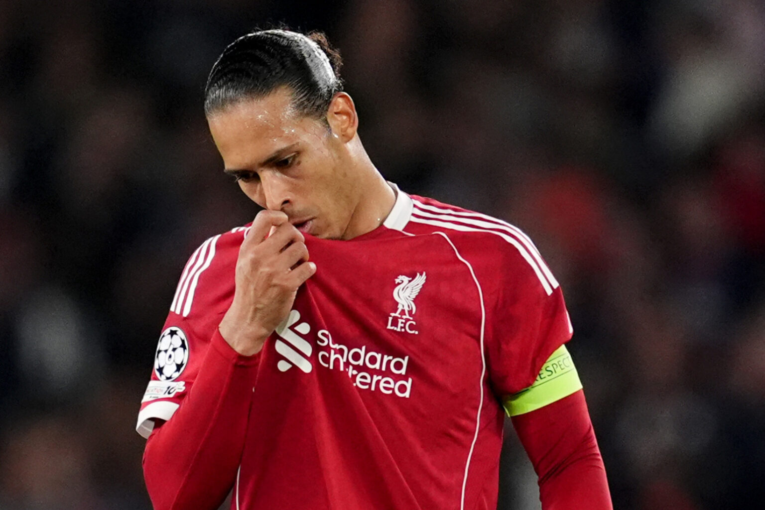 Virgil van Dijk says Liverpool got what they deserved against PSG
