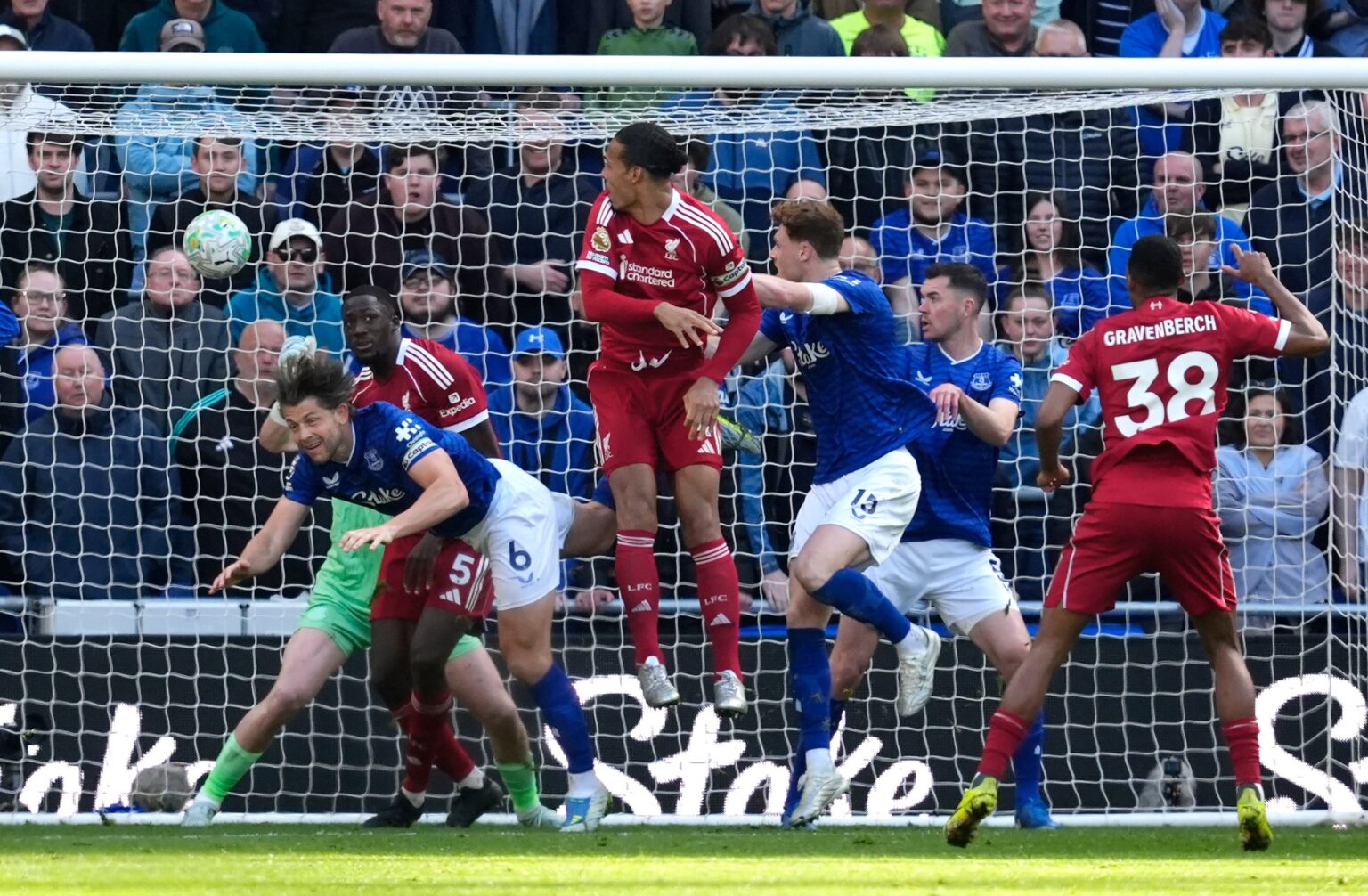 Everton v Liverpool result: Has Van Dijk wrapped up race for Champions League despite goalkeeper crisis?