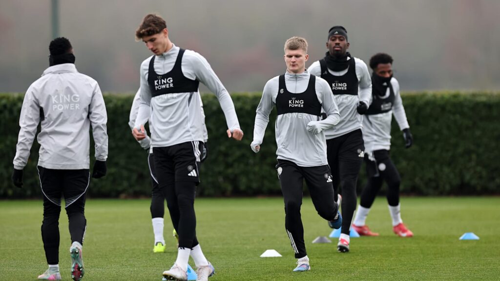 Leicester City Training & Press Conference