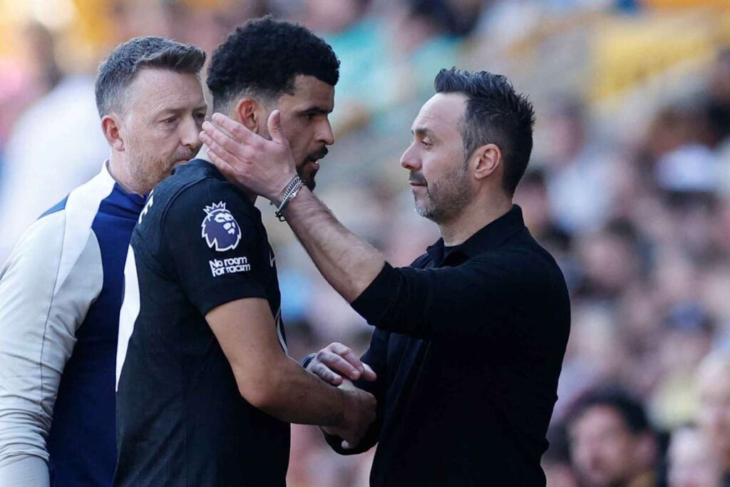 Tottenham boss De Zerbi gives injury update on Solanke and Simons after Wolves win