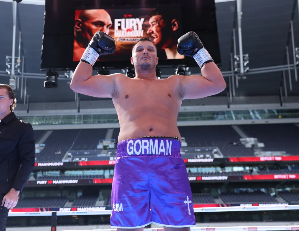 Gorman was competing for a second time as a professional