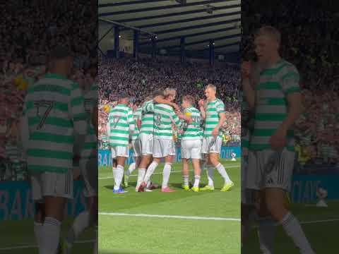 Benji with his 20th goal of the season 😁 #CELSTM | #ScottishCup | #CelticFC🍀