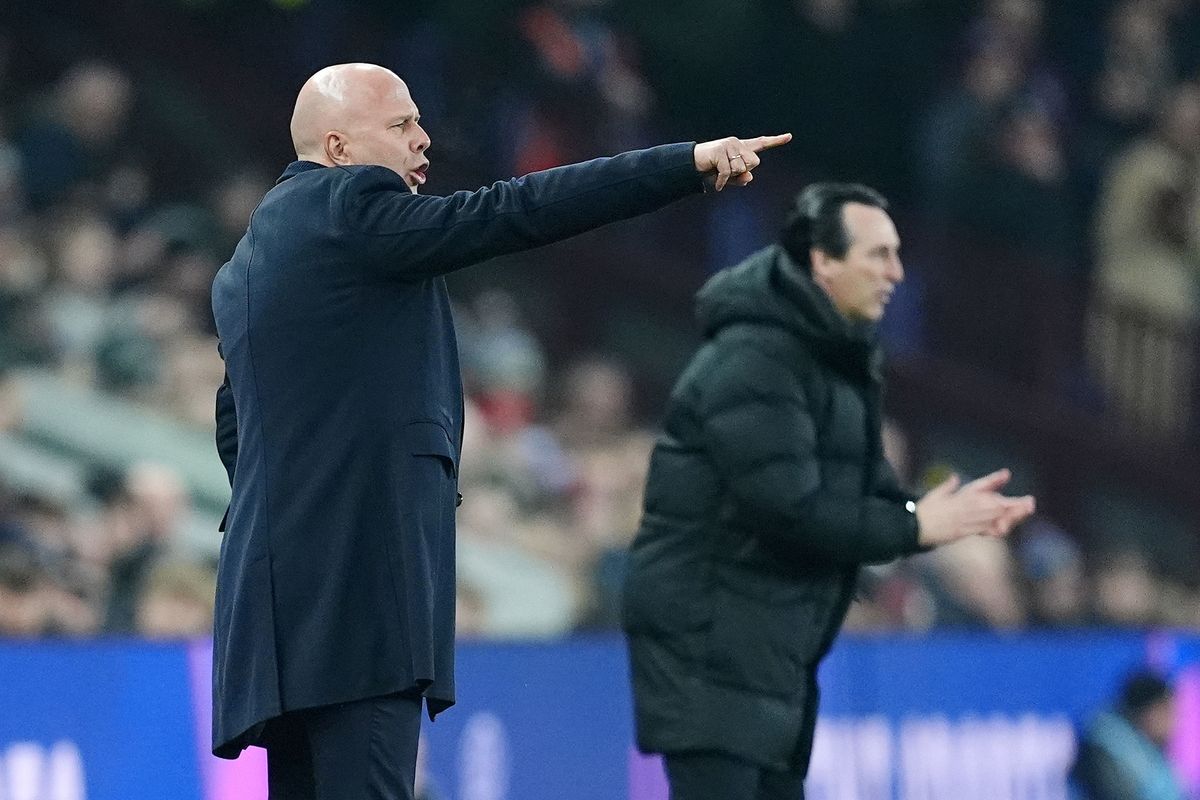 Arne Slot and Unai Emery