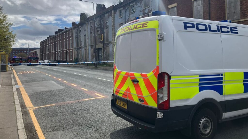 Everton Road fire live updates as road closed - recap