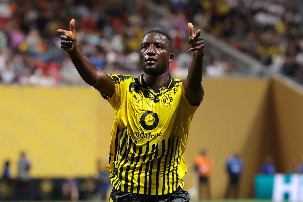 Serhou Guirassy of Borussia Dortmund