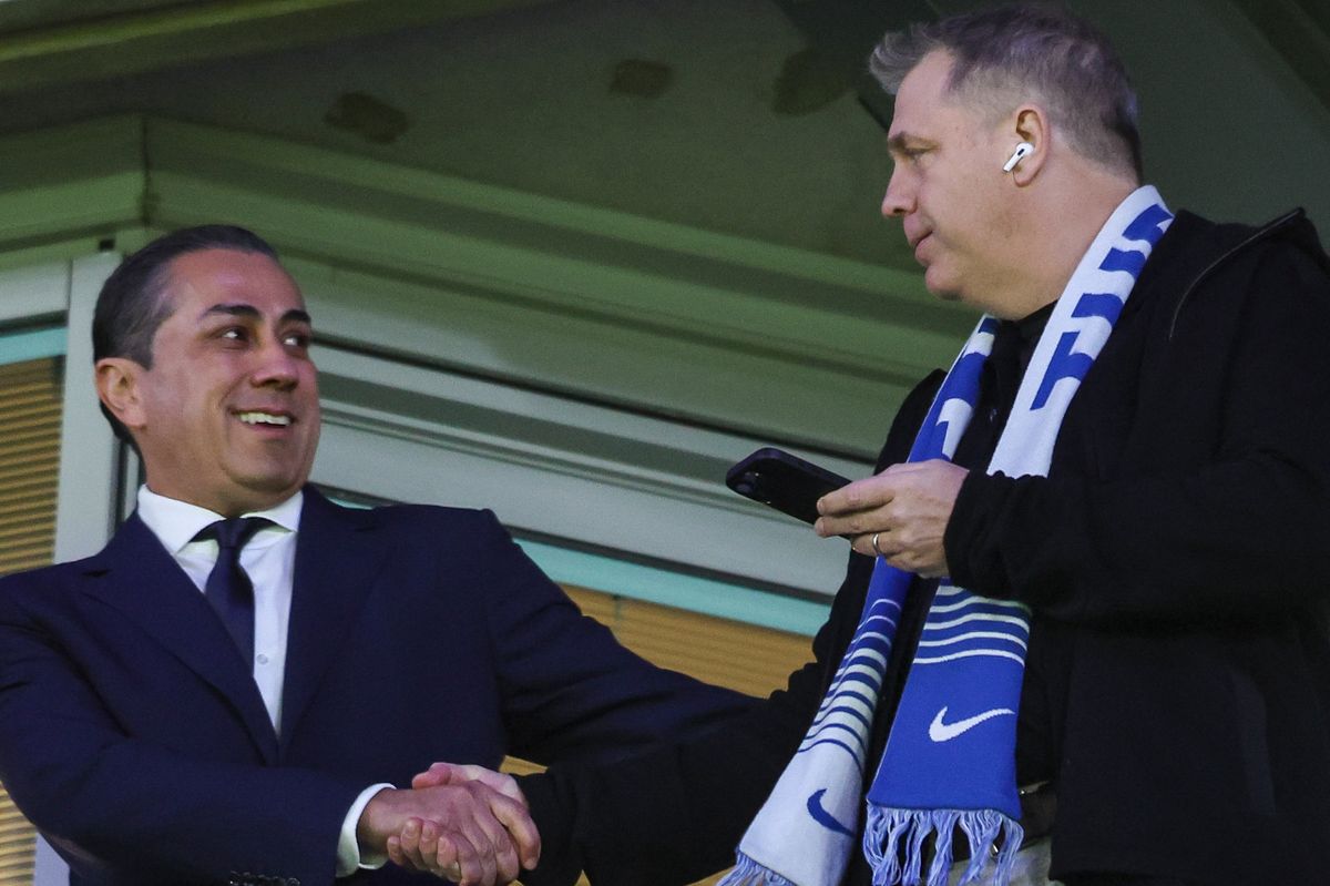 Chelsea co-owners Behdad Eghbali and Todd Boehly