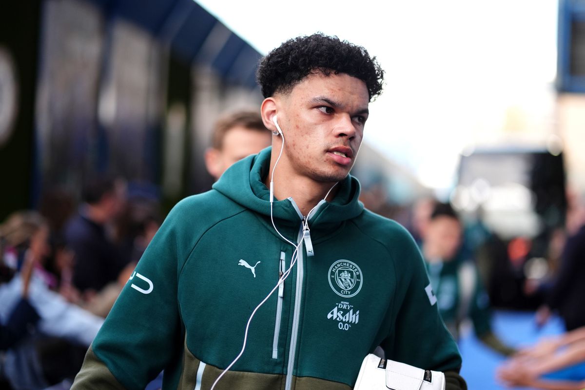 Nico O'Reilly looks on