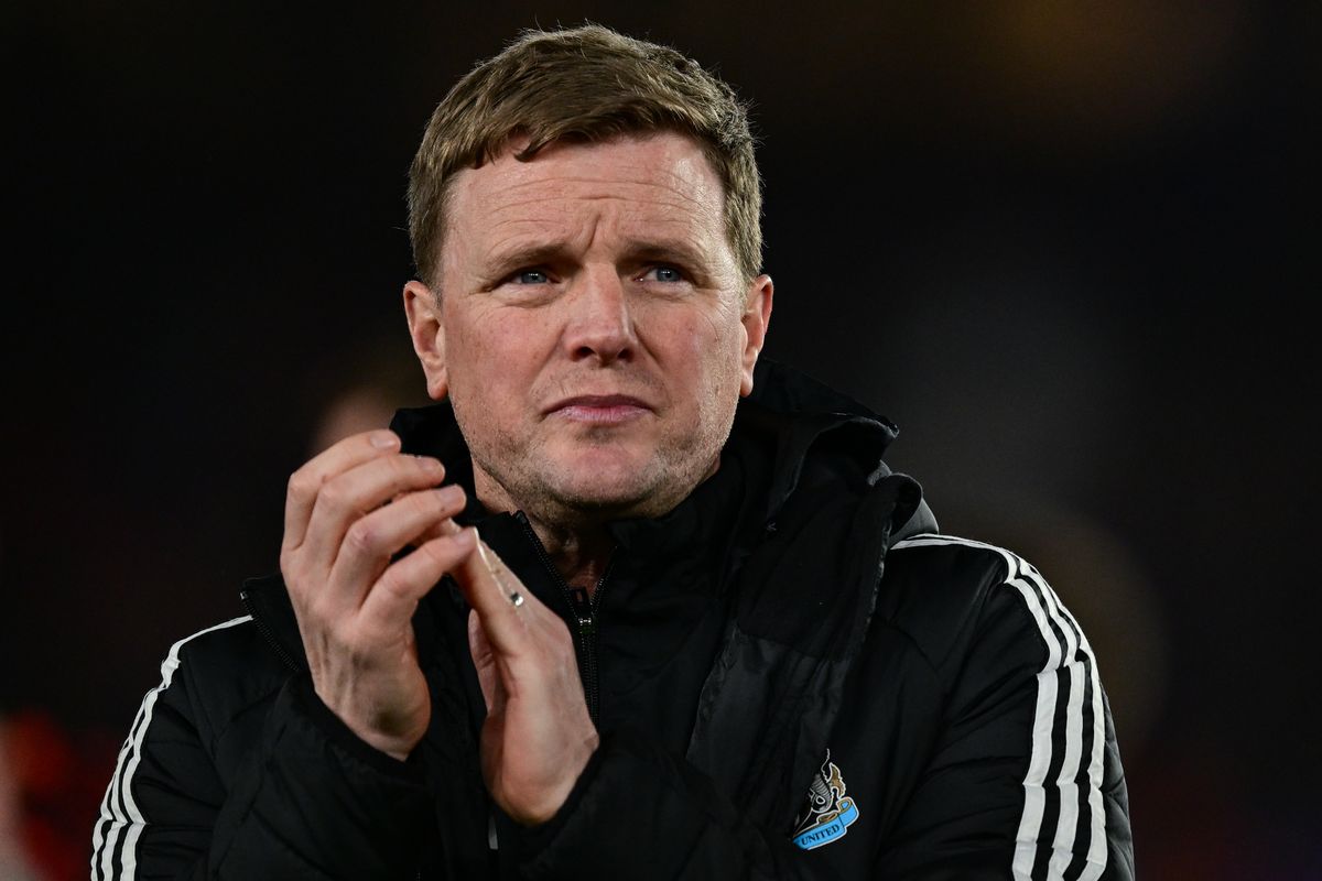Newcastle United head coach Eddie Howe