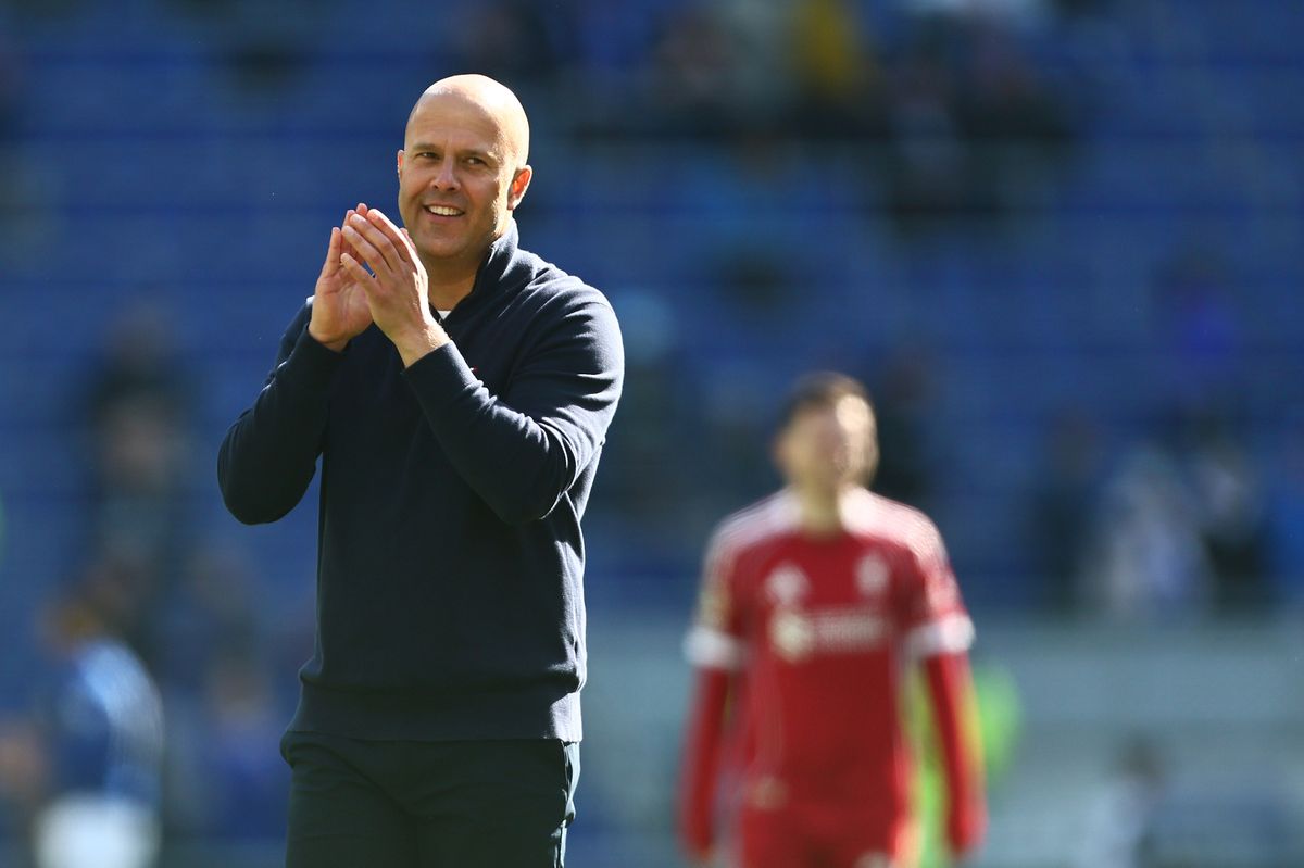 Liverpool manager Arne Slot