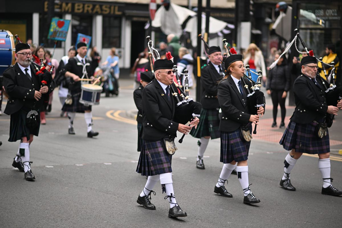 The St George's Day parade will be returning to Manchester today