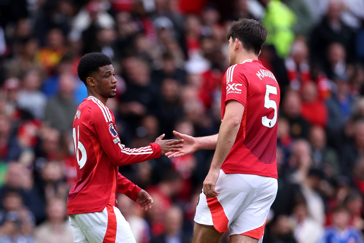 Amad was full of praise for Harry Maguire after the Manchester United defender agreed a new contract on Tuesday