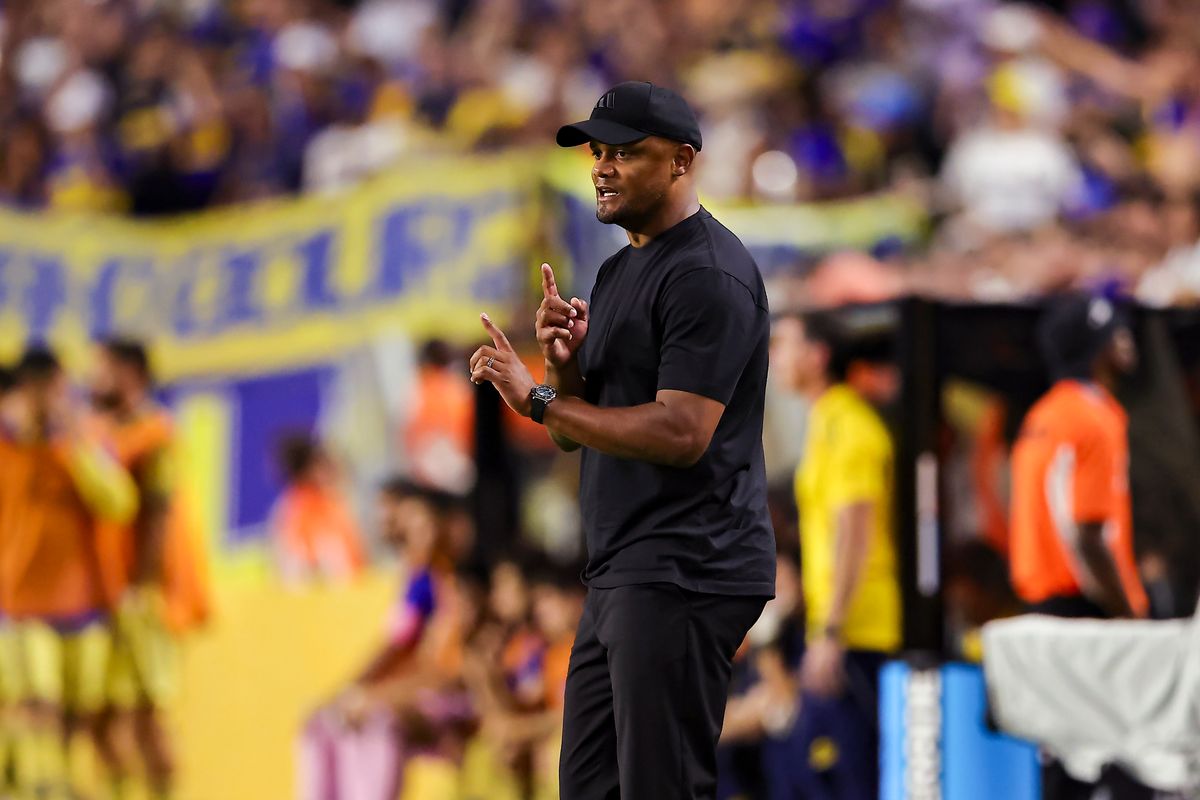 Bayern Munich head coach Vincent Kompany.