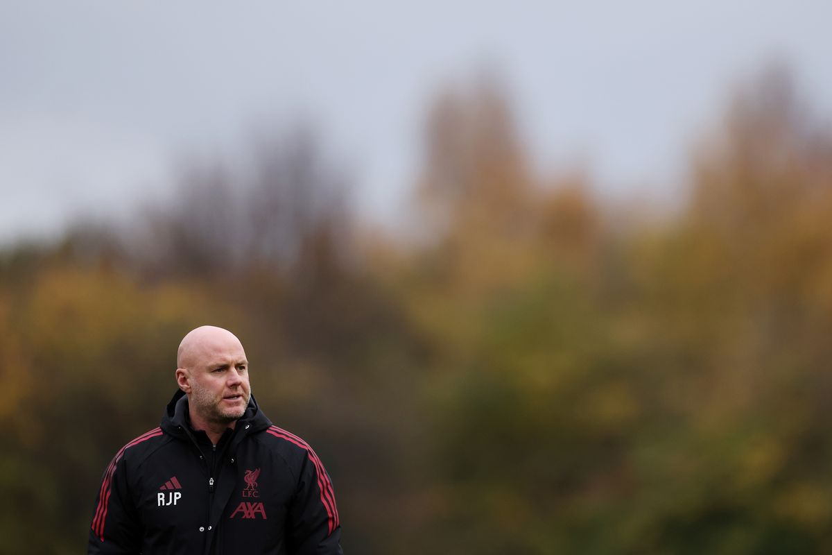 Liverpool Academy coach Rob Page