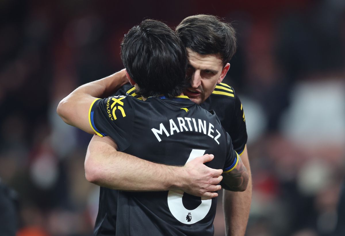 Lisandro Martinez and Harry Maguire