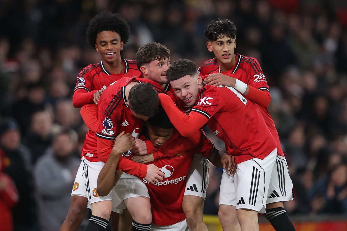 JJ Gabriel, Kai Rooney, Chido Obi and other Manchester United academy stars celebrate