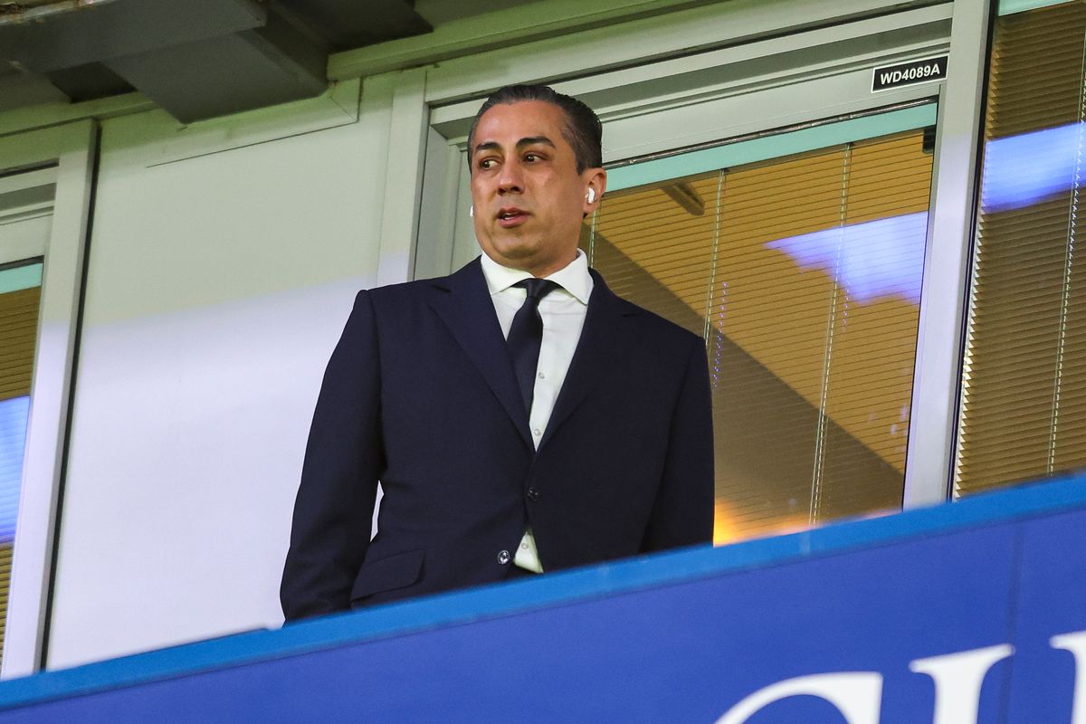 Chelsea co-owner Behdad Eghbali before the UEFA Champions League 2025/26 Round of 16 Second Leg match between Chelsea FC and Paris Saint-Germain FC at Stamford Bridge on March 17, 2026 in London, England
