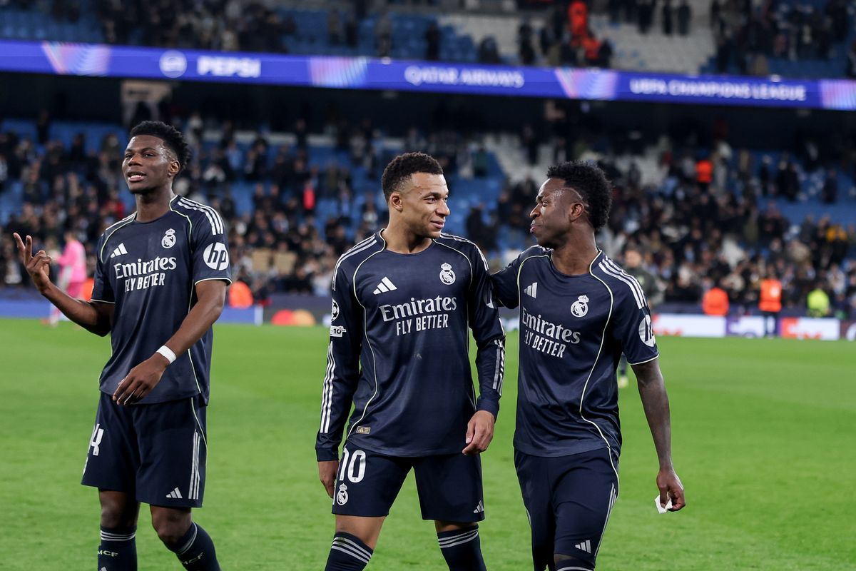 Kylian Mbappe and Vinicius Junior
