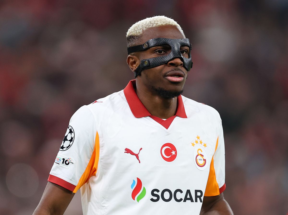 Galatasaray striker Victor Osimhen.