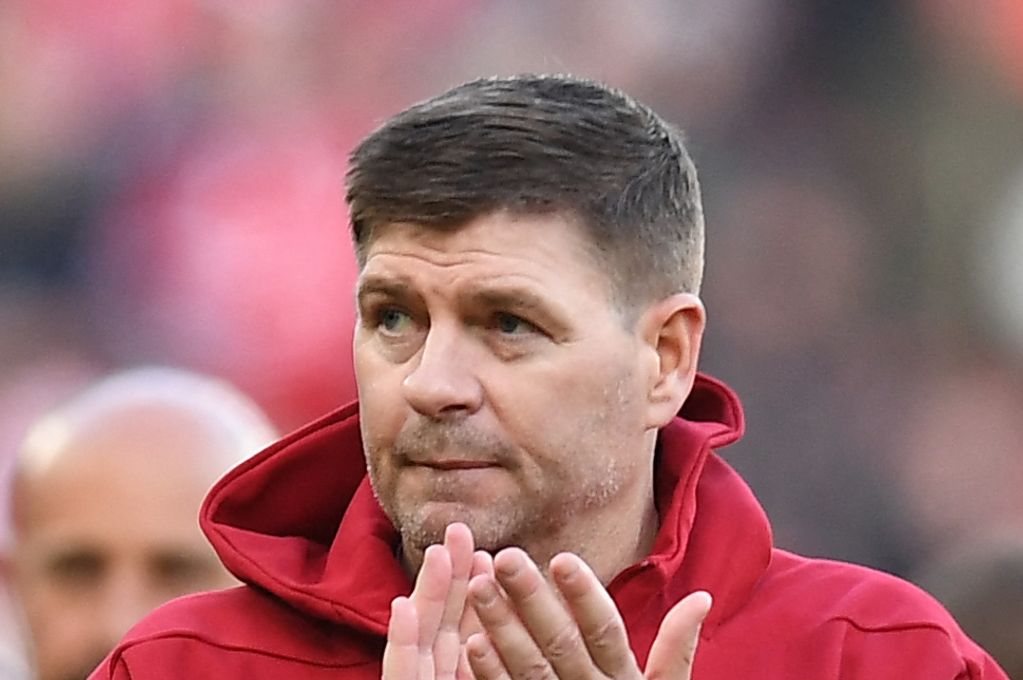 Liverpool legend Steven Gerrard.