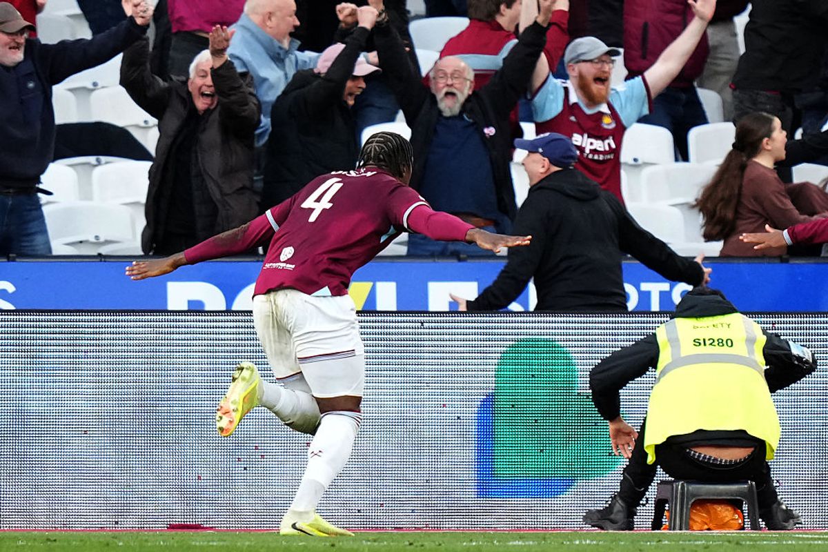 Axel Disasi sent the tie to extra time with an injury time equaliser