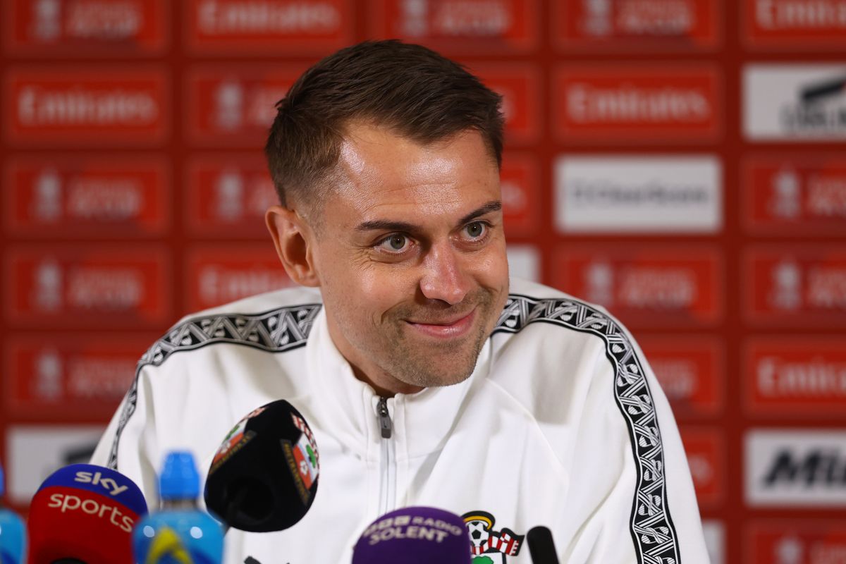 Southampton FC Head Coach Tonda Eckert during a Southampton FC press conference
