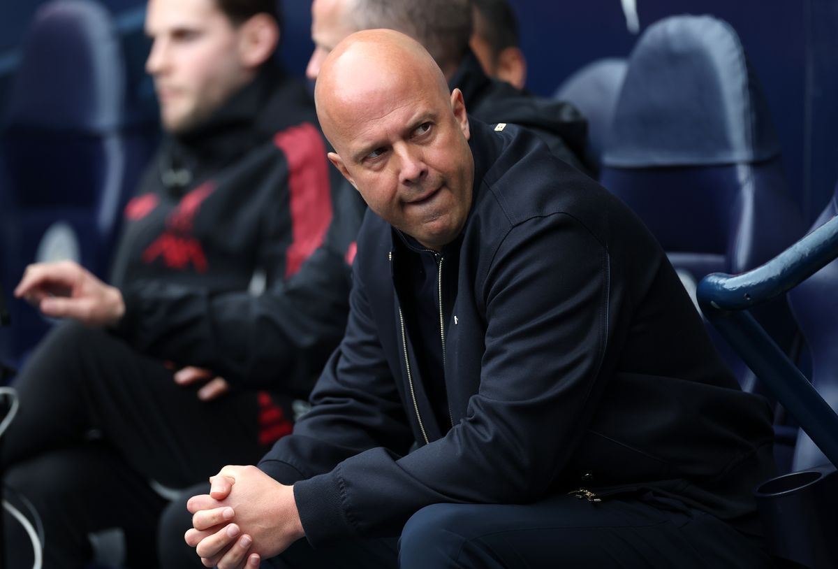 Liverpool head coach Arne Slot