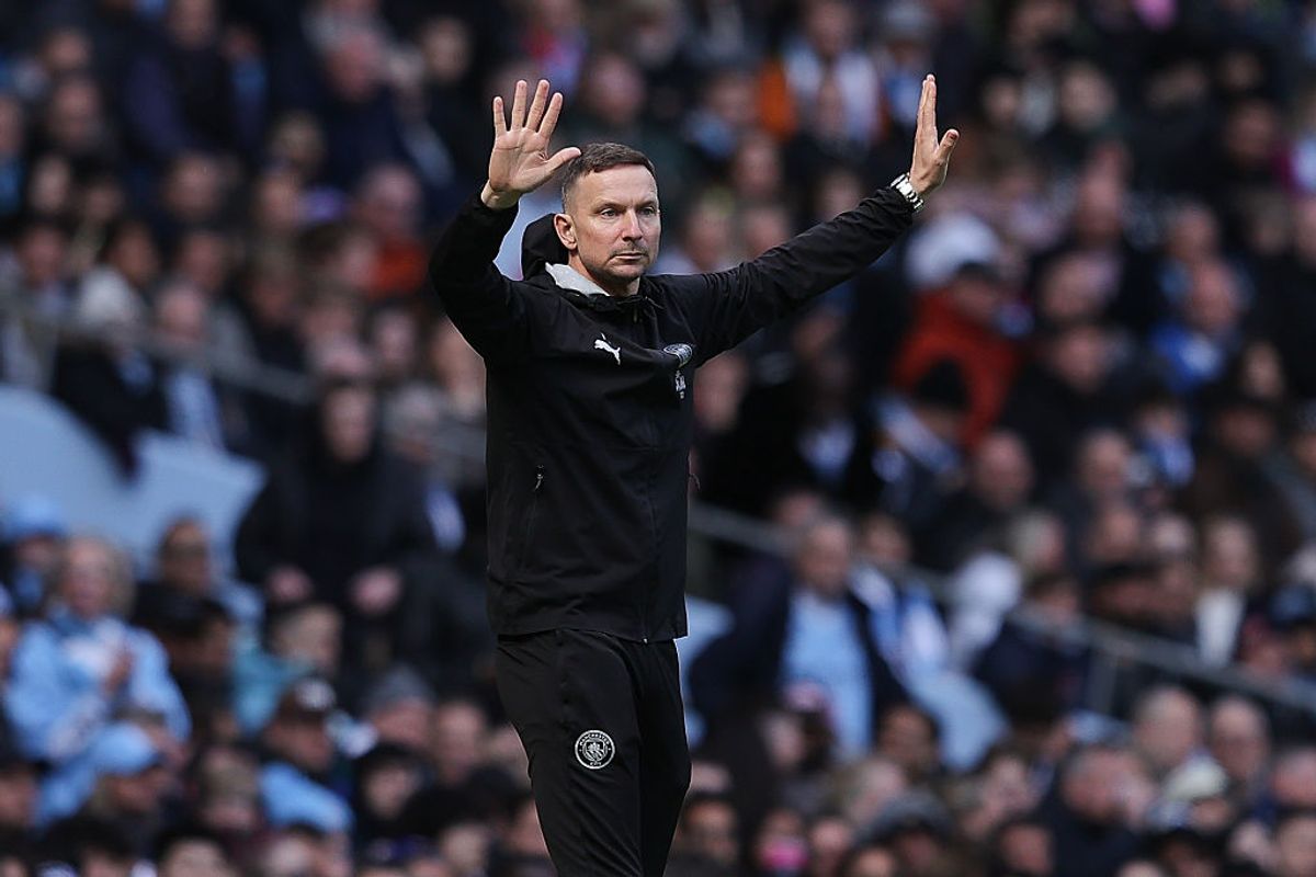 Pep Lijnders was overseeing the clash with Pep Guardiola banned(Photo by James Gill - Danehouse/Getty Images)