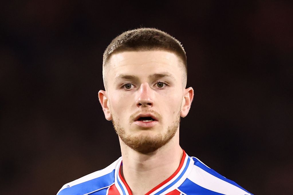 Crystal Palace midfielder Adam Wharton.