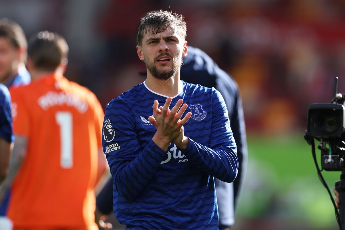 Kiernan Dewsbury-Hall following Everton's draw with Brentford