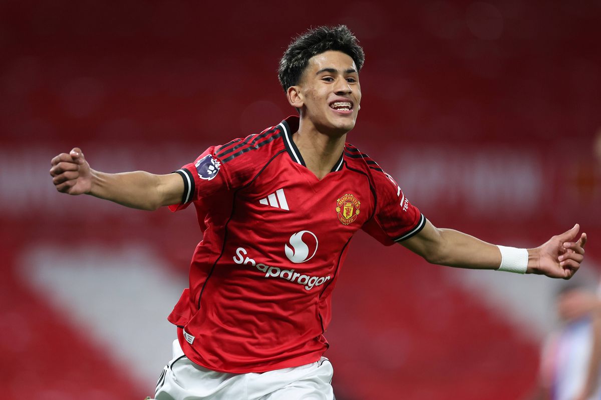 JJ Gabriel of Manchester United