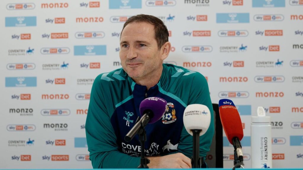 Frank Lampard's one word response to links with Bournemouth job