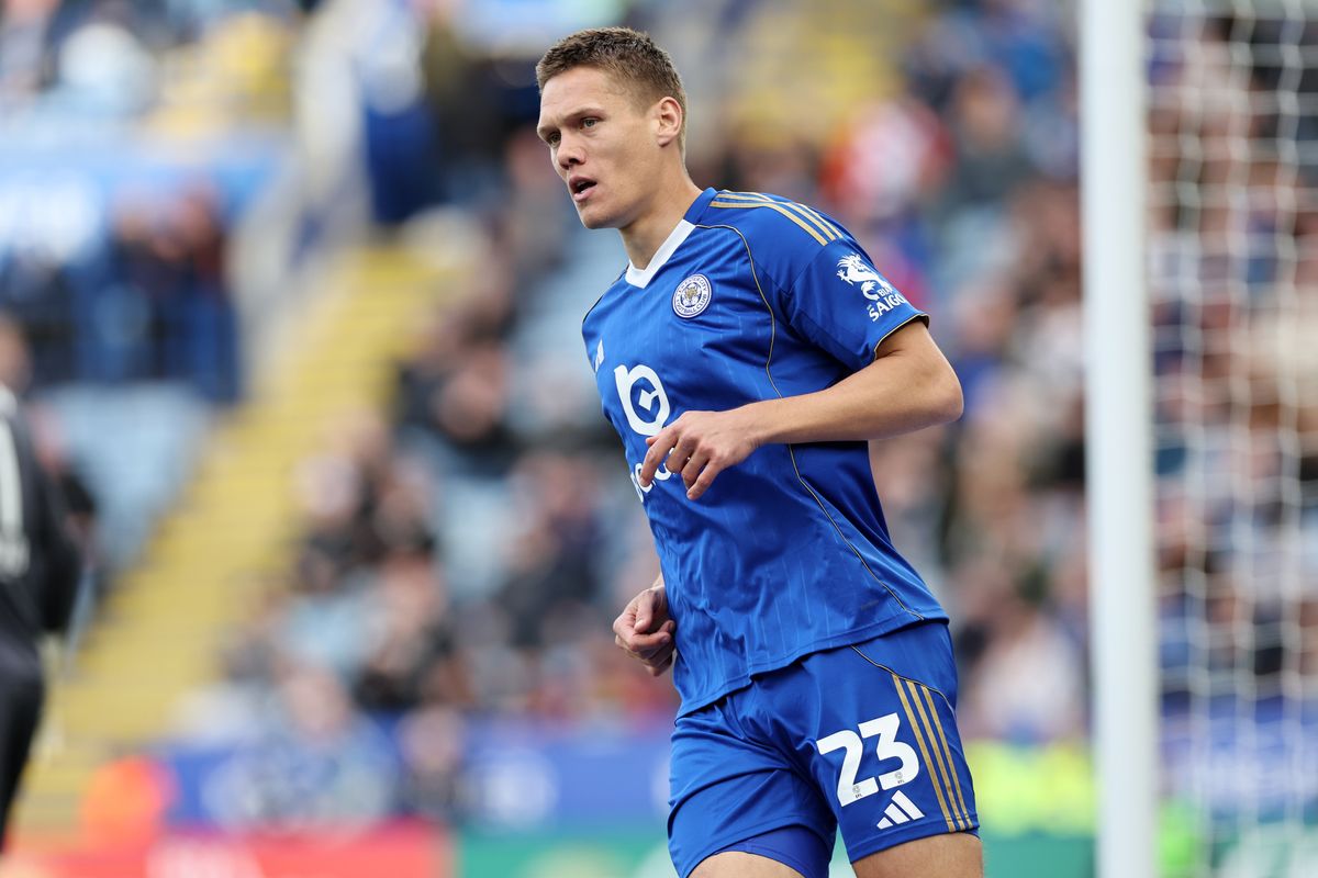 Jannik Vestergaard came on a striker against Preston as he made his first Leicester City appearance in more than two months