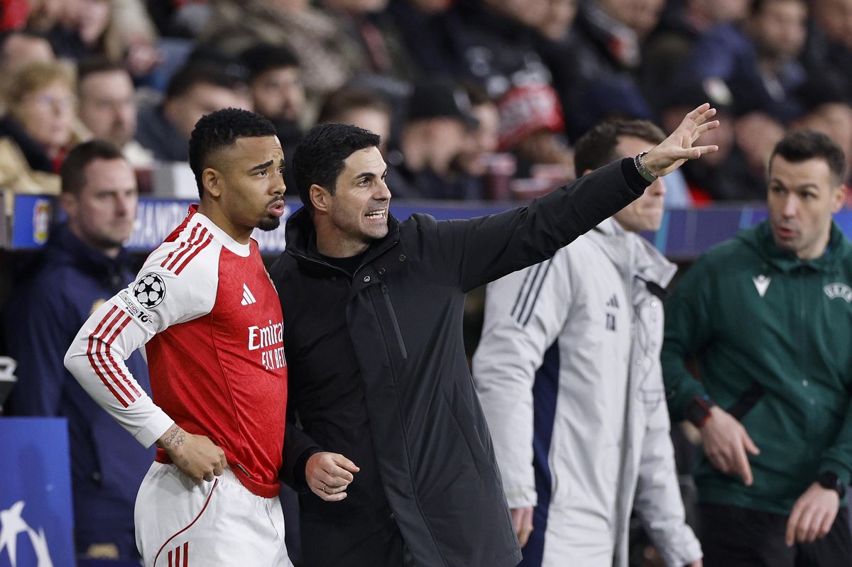Gabriel Jesus has spoken highly of Mikel Arteta in his Arsenal Premier League title prediction 