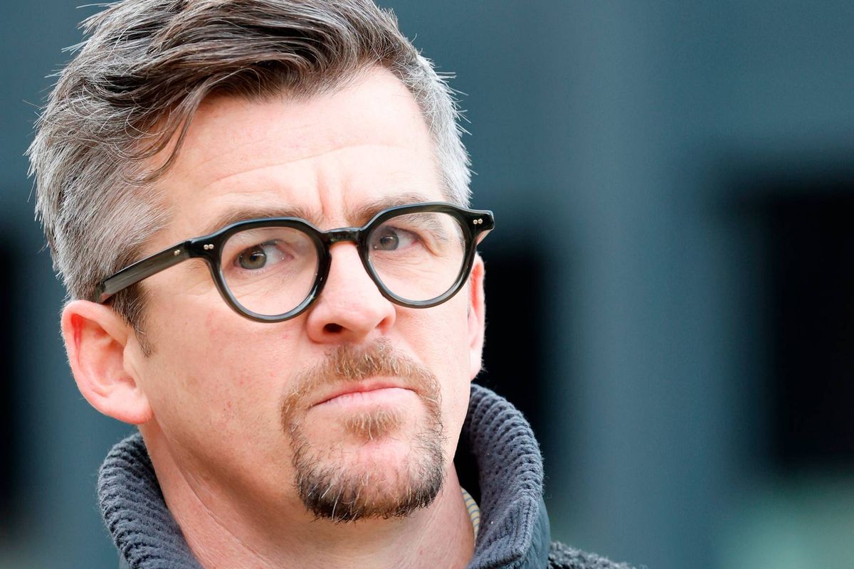 Joey Barton arrives for sentencing at Liverpool Crown Court