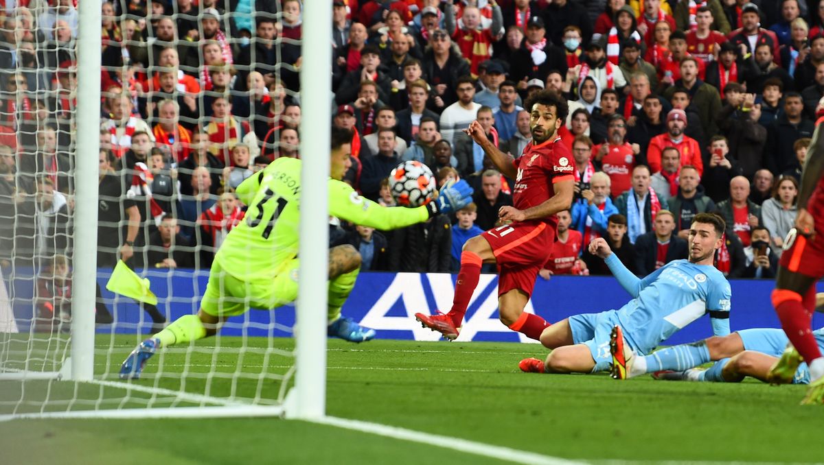 One of Mo Salah's great solo goals came against Man City