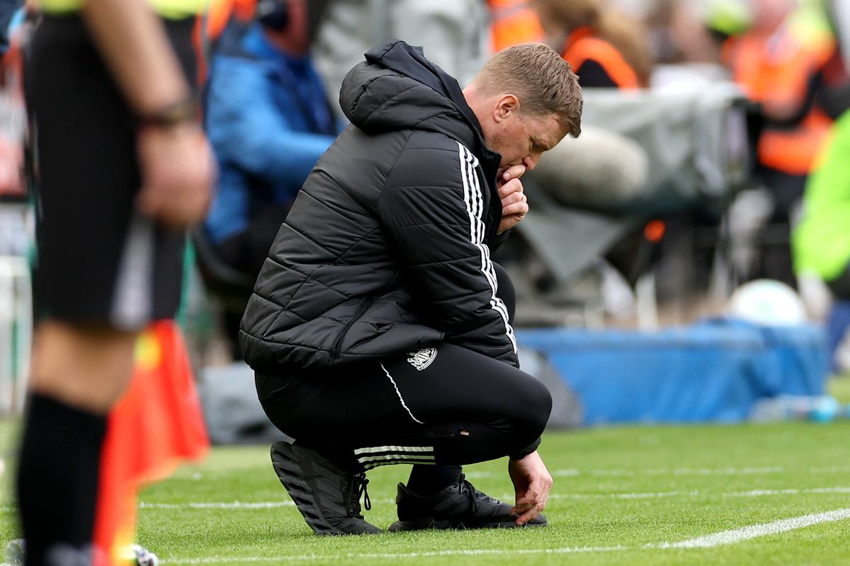 Newcastle United head coach Eddie Howe