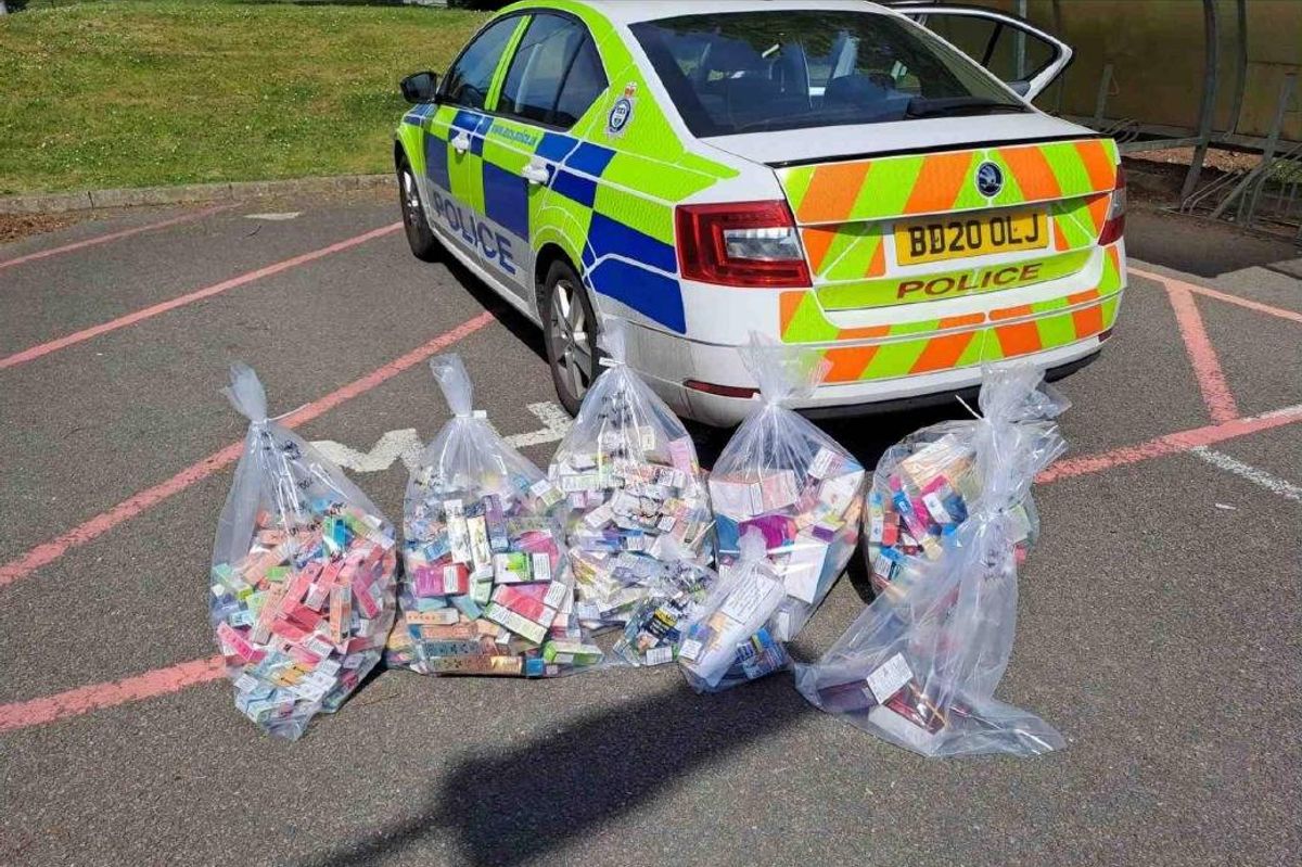 Non compliant goods seized in Leicester 