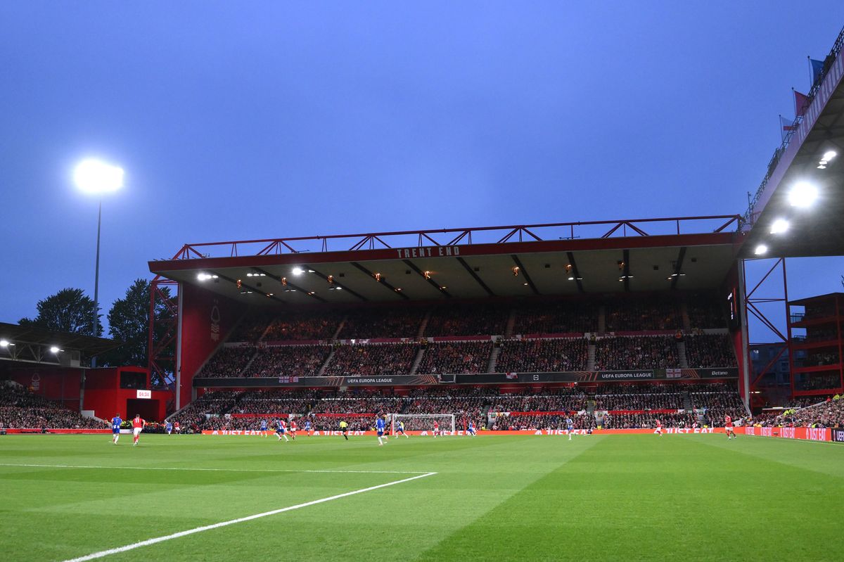 Nottingham Forest faced Porto at the City Ground in the Europa League quarter-finals