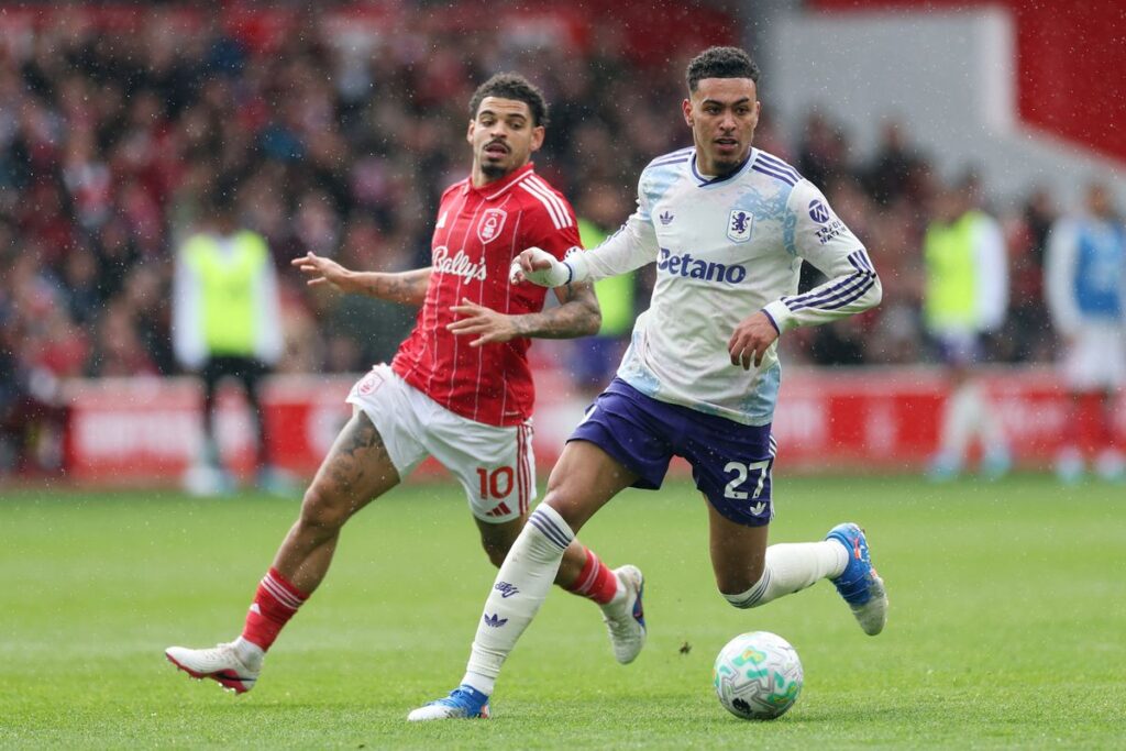 Aston Villa's Morgan Rogers