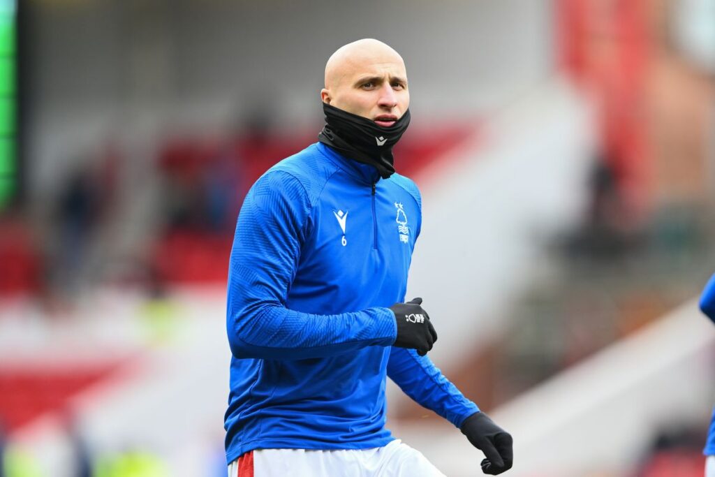 Jonjo Shelvey during his time at Nottingham Forest