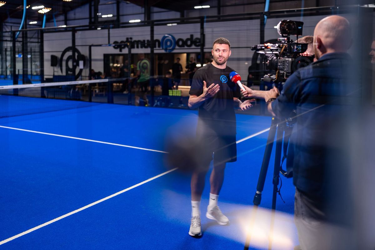 Dallas speaking to Sky Sports before chatting to Leeds Live